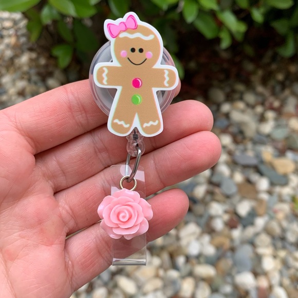 Gingerbread Badge Holder - Picture 2 of 6